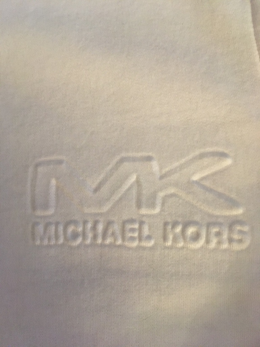 Michael kors womens xlg v-neck zipper sweatshirt